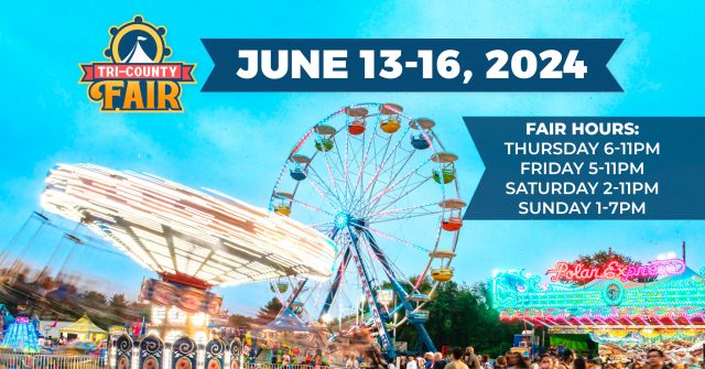 Tri-County Fair | June 13-16, 2024 | Rockaway, New Jersey